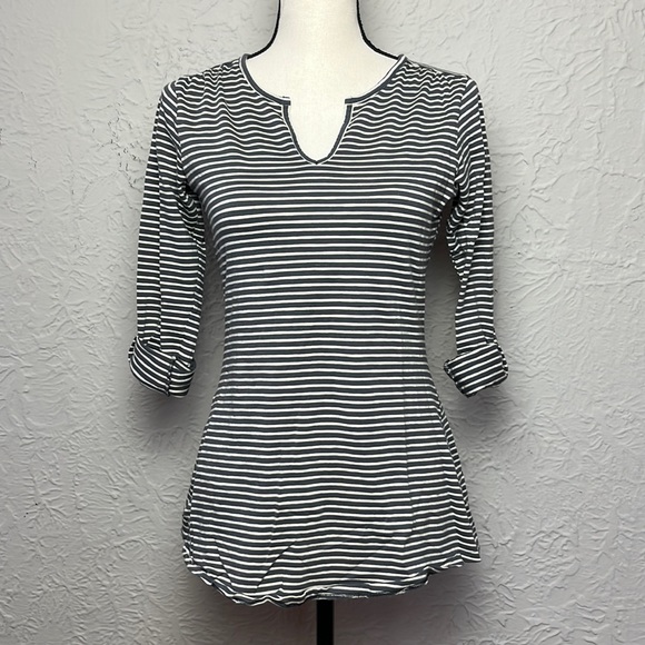 Toad & Co Tamaya Striped Tunic Top - Picture 3 of 10